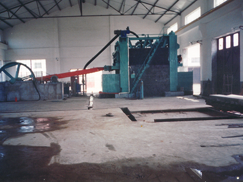 砂鋸安裝現(xiàn)場(chǎng)