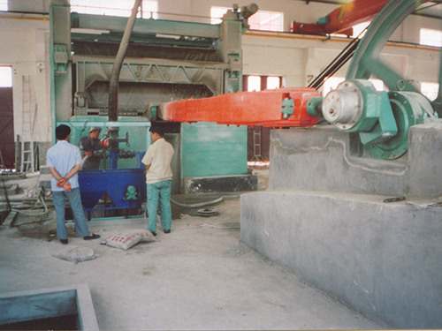 砂鋸生車過(guò)程中加沙